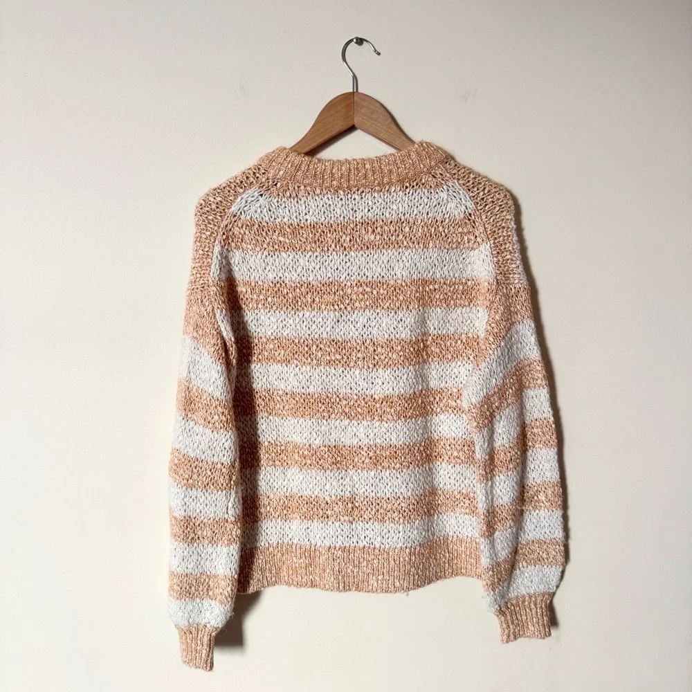 Madewell Baez Pullover Sweater in Stripe - Picture 10 of 13